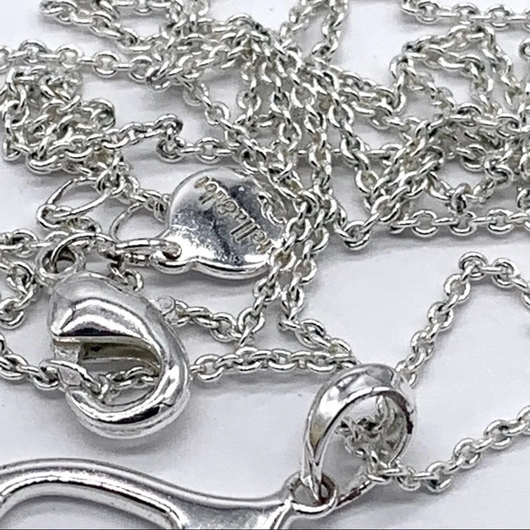 Stella & Dot Silver Pendant Necklace - Picture 3 of 3